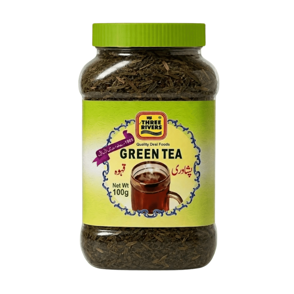 Three Rivers Natural Green Tea 100 g buy online USA - 1
